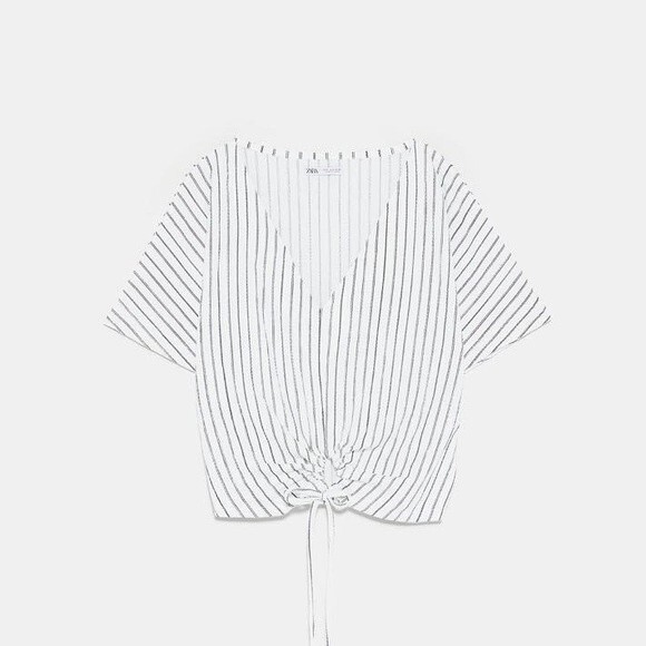 Zara White Crop Top - Picture 8 of 8